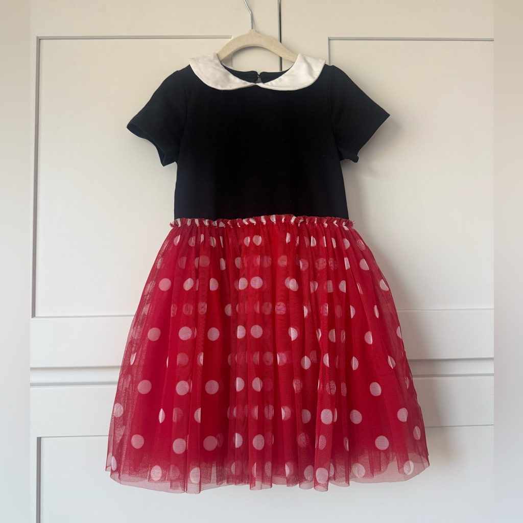 Taylor Joelle Minnie Dress - Red Polka Dot Vacation Dress Nwt Sz 5 — image 4 of 7